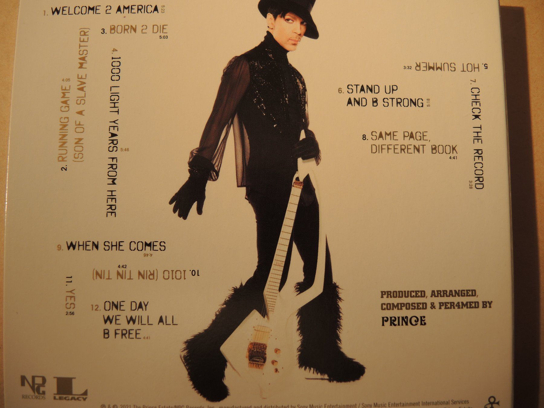CD: CD - Prince - Welcome 2 America - CD - Album – Usato da Rorschach venduto da maeck8 3