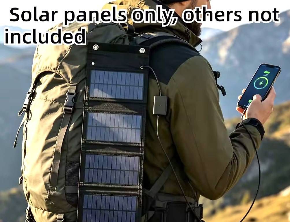 Dispositivi a energia solare: Panneaux Solaires pliables 28w prises 3xUSB – Usato da Colombier VD venduto da Xzbit 4