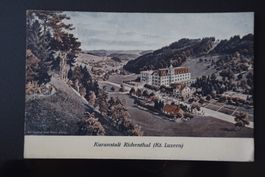 AK Luzern, Richenthal Kuranstalt 1917