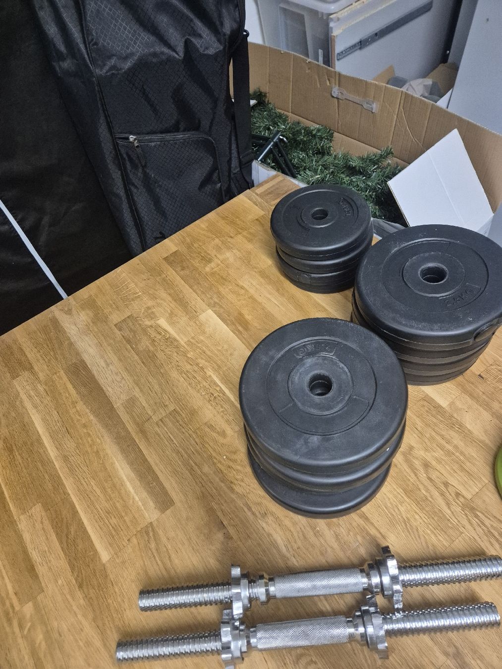 Poids & Haltères: Kurzhantel-Set 20 kg – D'occasion à Waltenschwil par ninakottmann 1