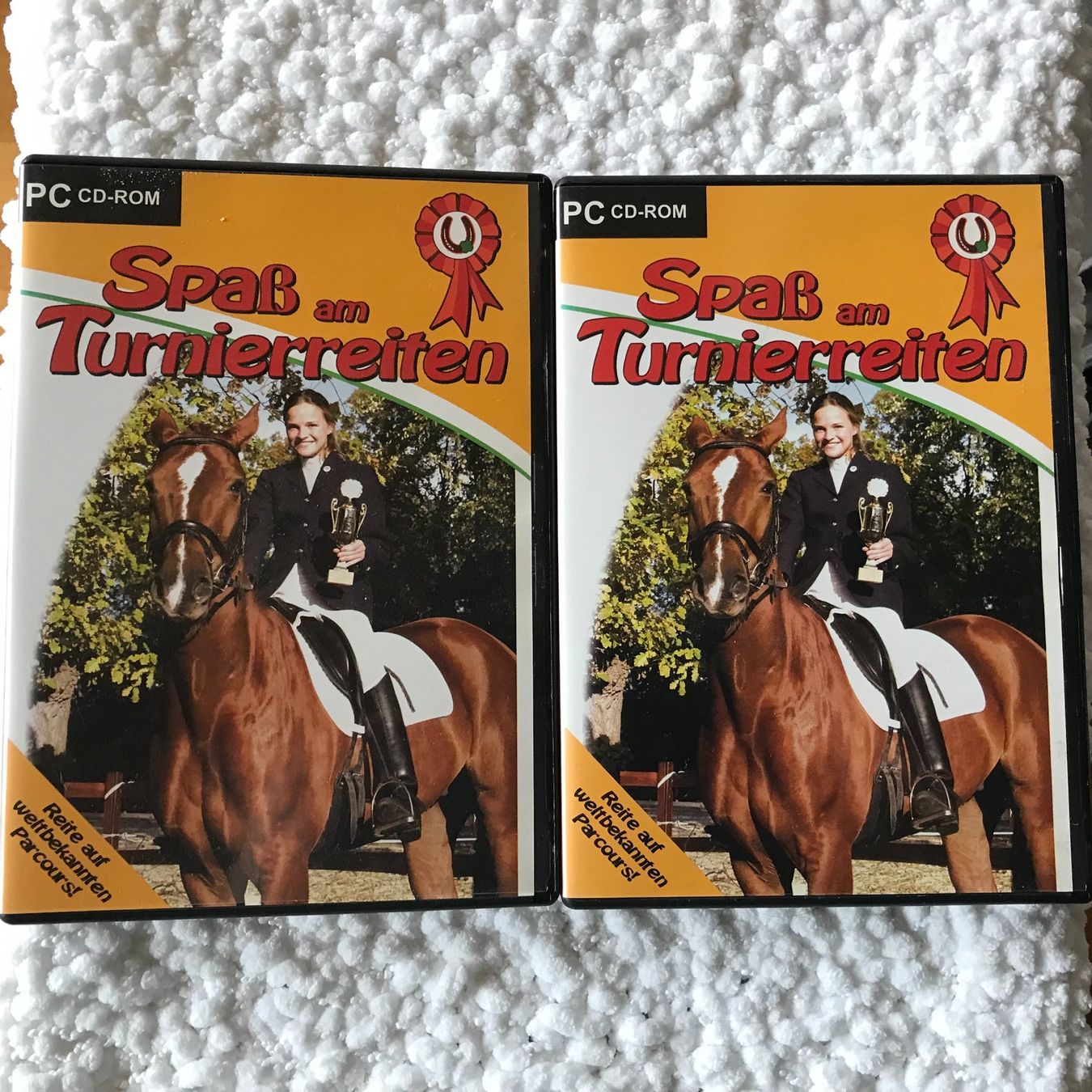 Giochi: PC Spiel Spass am Turnierreiten, 2 Stk. – Usato da Brunnenthal venduto da Eco07