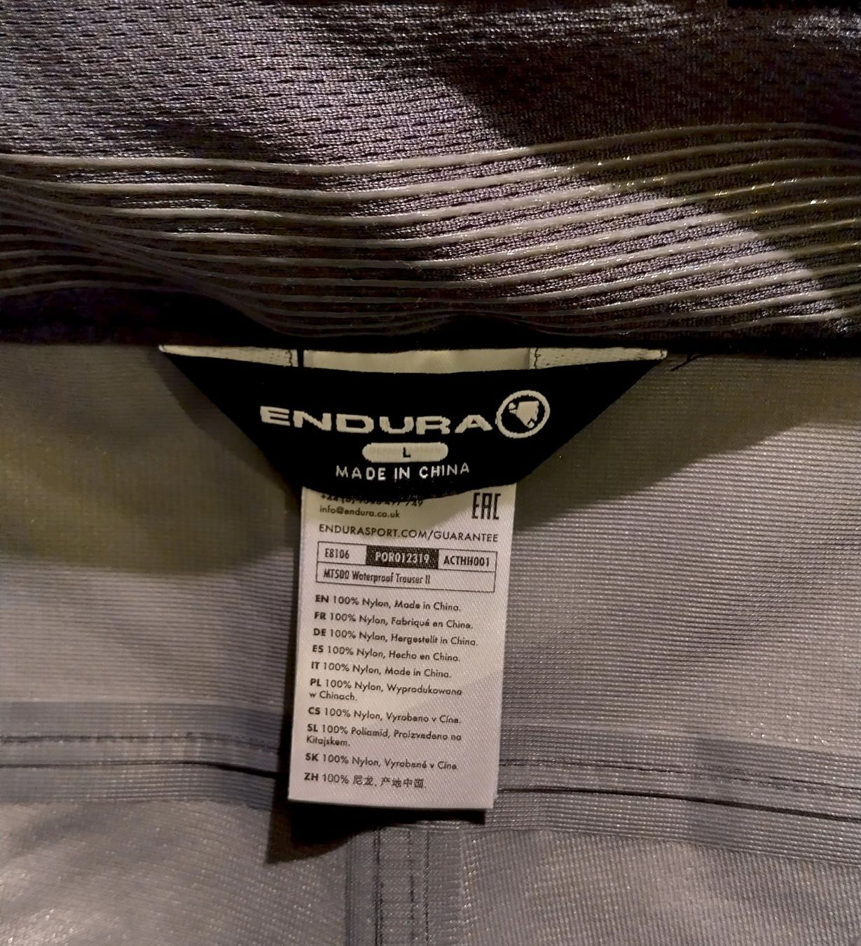 Endura Pantaloni: Endura MT500 Waterproof Trouser II – Nuovo (secondo la descrizione) da Hinteregg venduto da RER_25 2