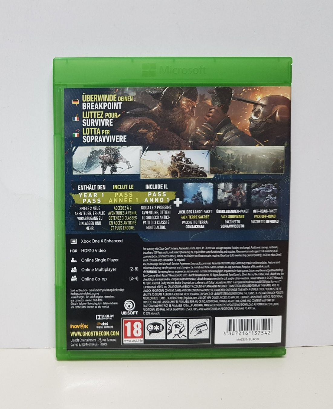 Microsoft Giochi: Tom Clancy's Ghost Recon Breakpoint Edition   Xb One – Usato da Schüpfheim venduto da Games_Spielkonsolen 3