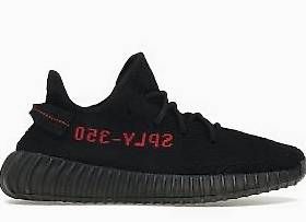 adidas Yeezy Boost 350 V2 schwarz rot