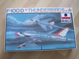 F 100 D Thunderbirds ESCI 1979  Bausatz 1/48