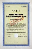 Mittelland Gummiwerke AG, Hannover - 1923