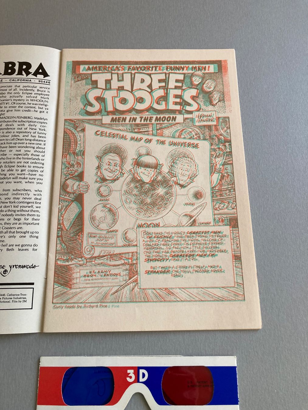 Comics: The Three Stooges - Comic 3 D – Gebraucht aus Wald ZH von Liedermacher 4
