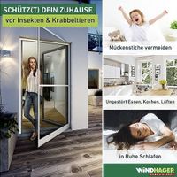Montagerahmen für Insektengitter (Windhager)