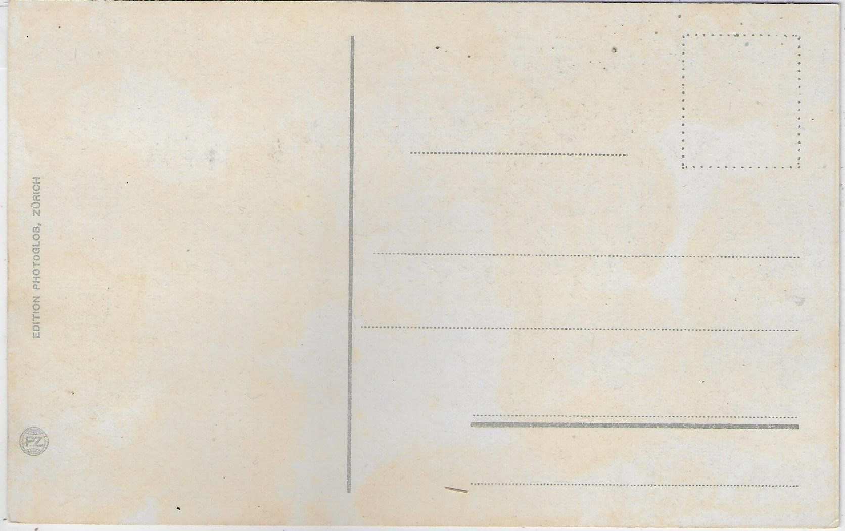 Cartoline postali: Gemmi-Hotel Wildstrubel mit den Alpen - Litho – Usato da Ettingen venduto da Kartenplanet 1