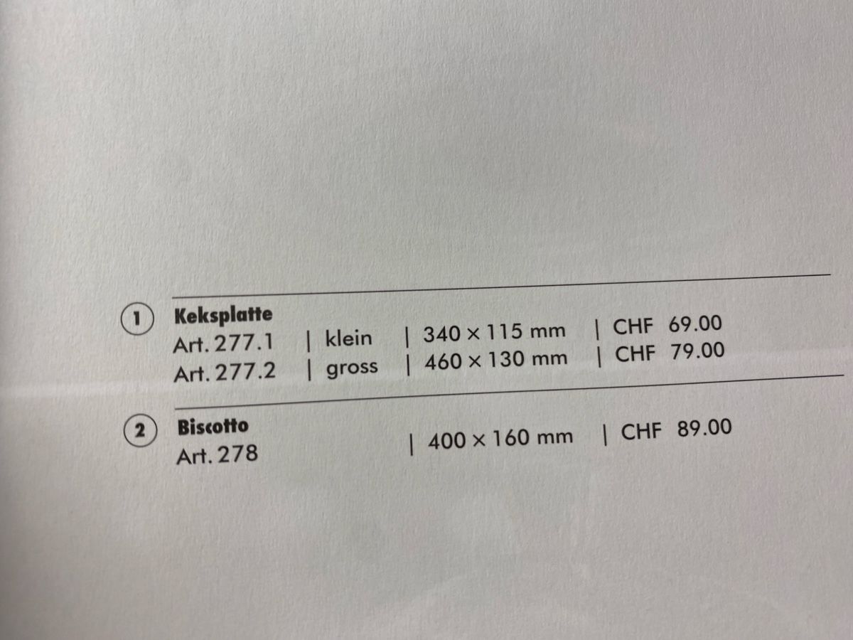Glasi Hergiswil Piatti di portata: Glasi Hergiswil, Keksplatte, Cakeplatte klein – Nuovo (secondo la descrizione) da Hünibach venduto da nadalila 5