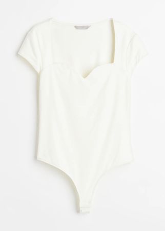 Body crème kurzarm von H&M (Grösse XS)