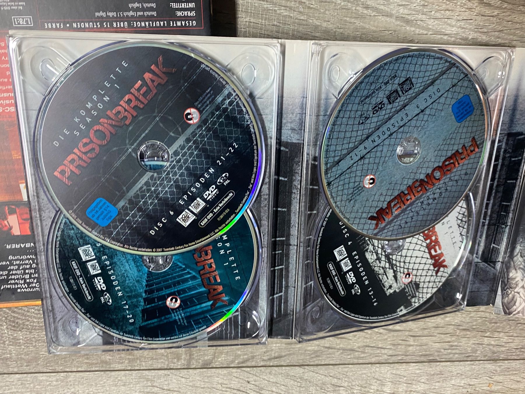 Alle DVDs: Prison Break 12x – Neu (gemäss Beschreibung) aus Muri b. Bern von AdidasCollector 6