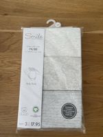 Smile Baby Bodys 3er Set Baumwolle grau Grösse 74/80 neu