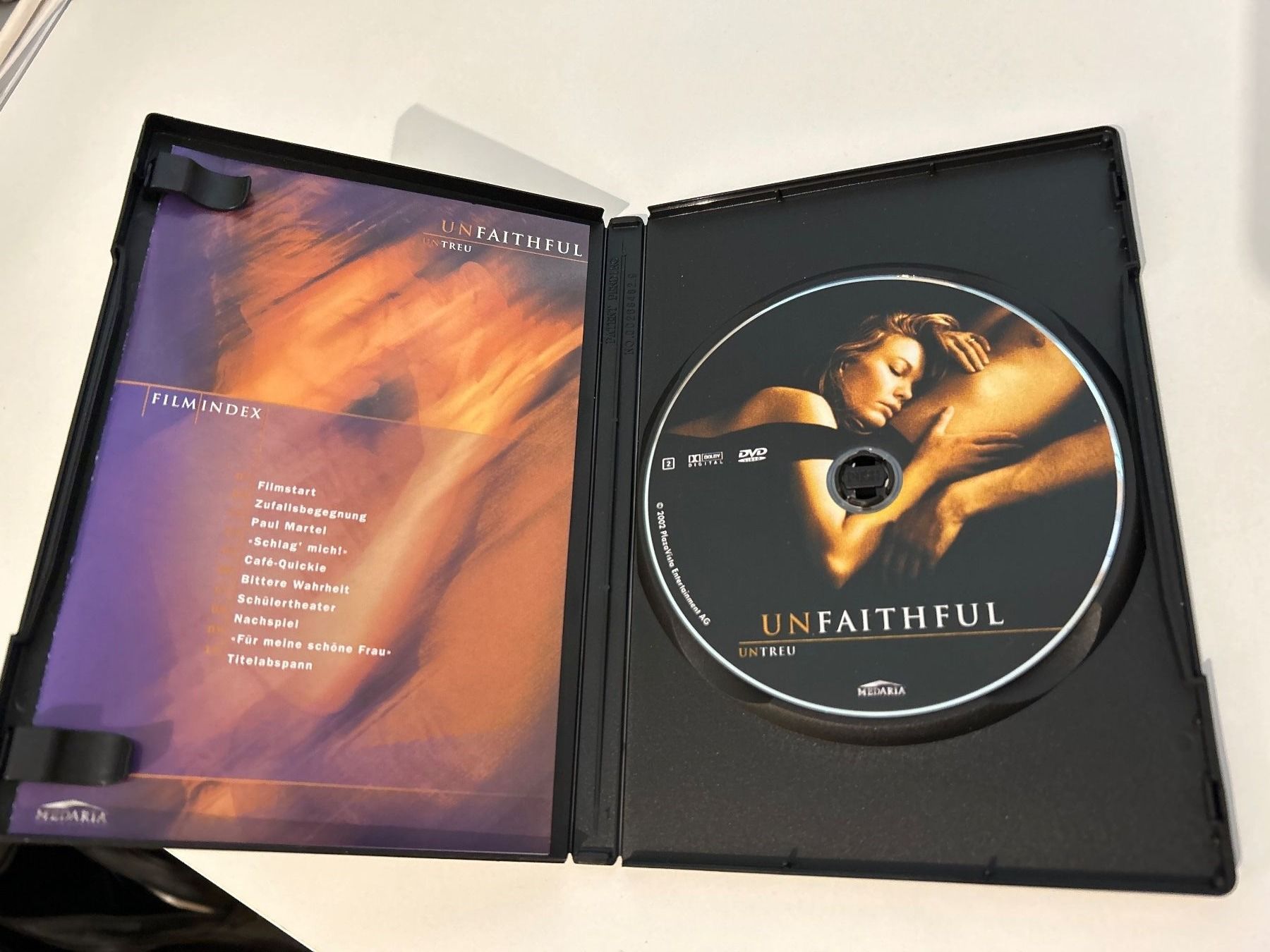 Tutti i DVDs: DVD- Unfaithful – Usato da Guntershausen venduto da Gloominati 2