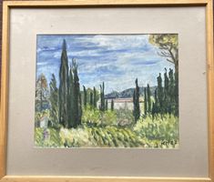 Munz Katharina. Landschaft in der Toscana
