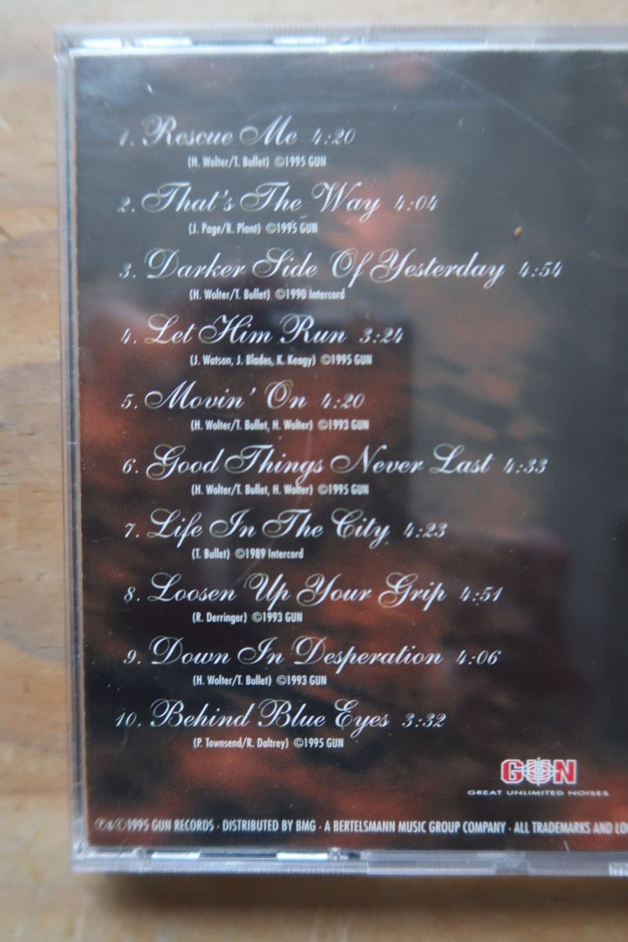 CD: THUNDERHEAD - THE BALLADS 88 - 95 - CD – Usato da Basel venduto da Patiscat 3