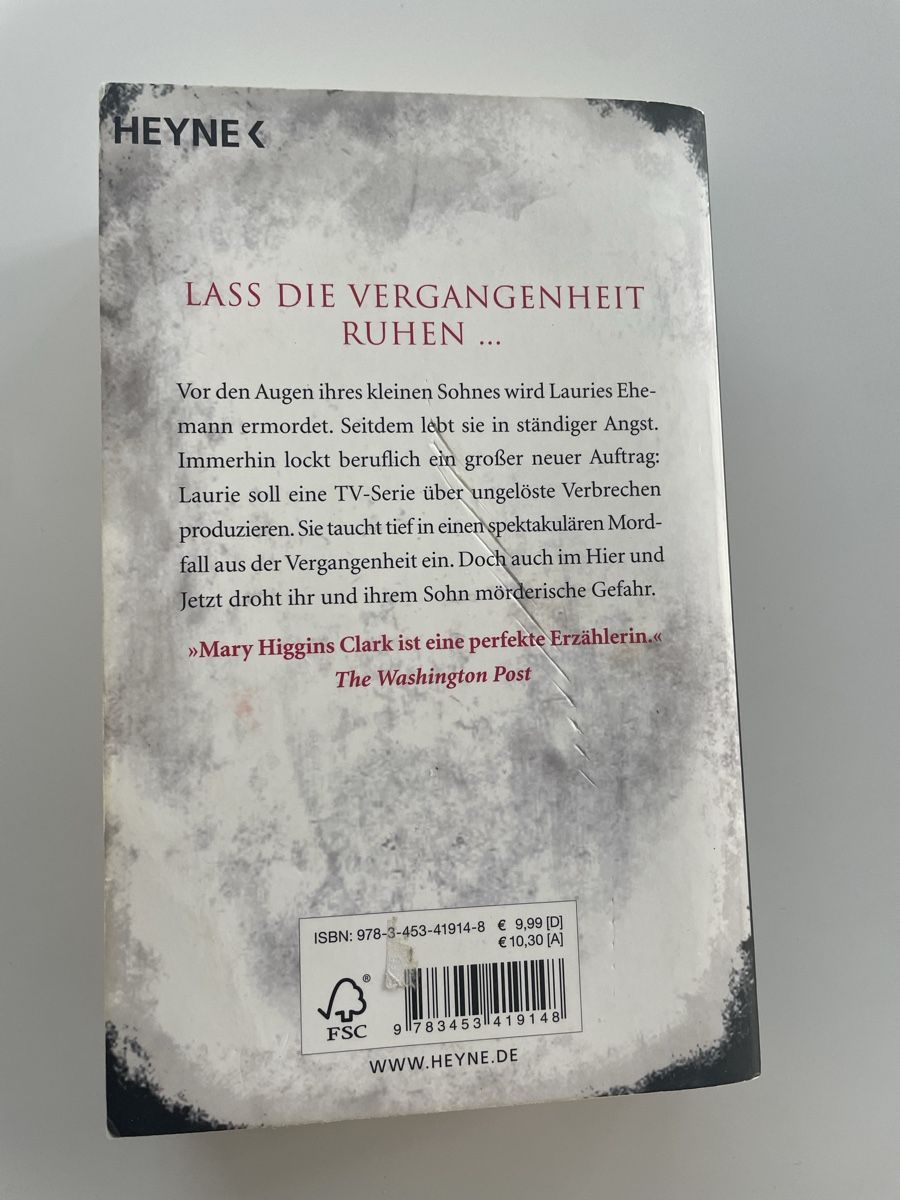 Libri: Mary Higgins Clark "In der Stunde deines Todes" Thriller – Nuovo (secondo la descrizione) da Freidorf TG venduto da nad_fxh7 1