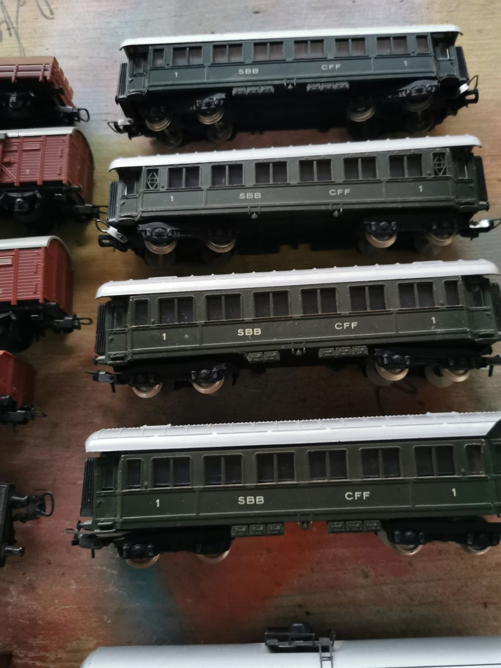 Lima Modellini di ferrovie: Posten Lima Wagen – Usato da Waltenschwil venduto da Nitsud 2