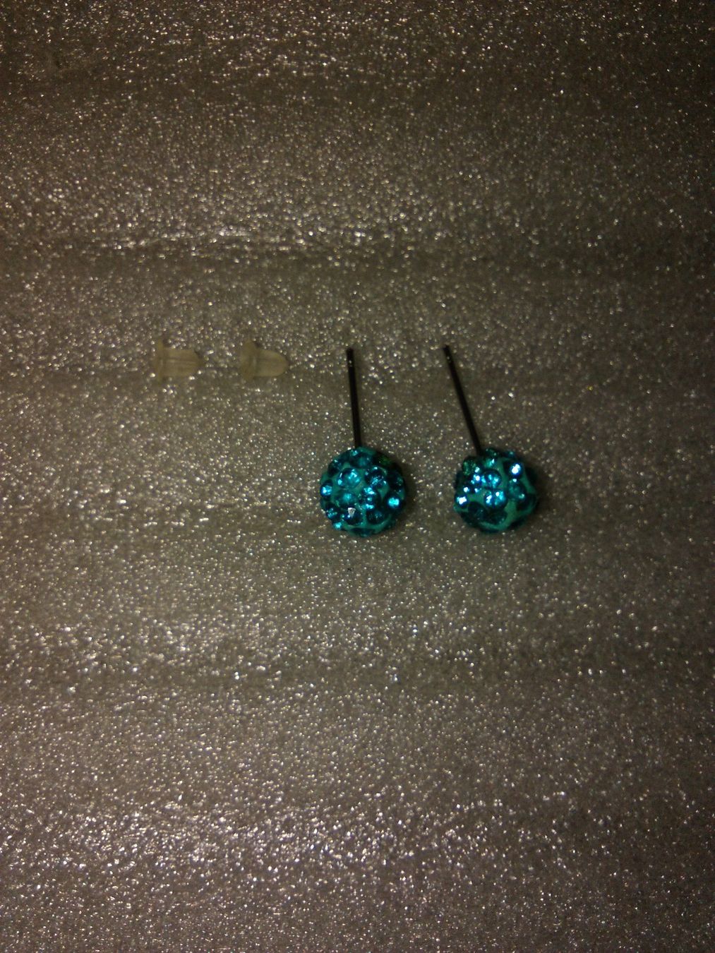 Orecchini pendenti & Orecchini a lobo: ohrringe modeschmuck ,,mit hellblau kristall,,,glanzig – Nuovo (secondo la descrizione) da Basel venduto da bijoutrie_4