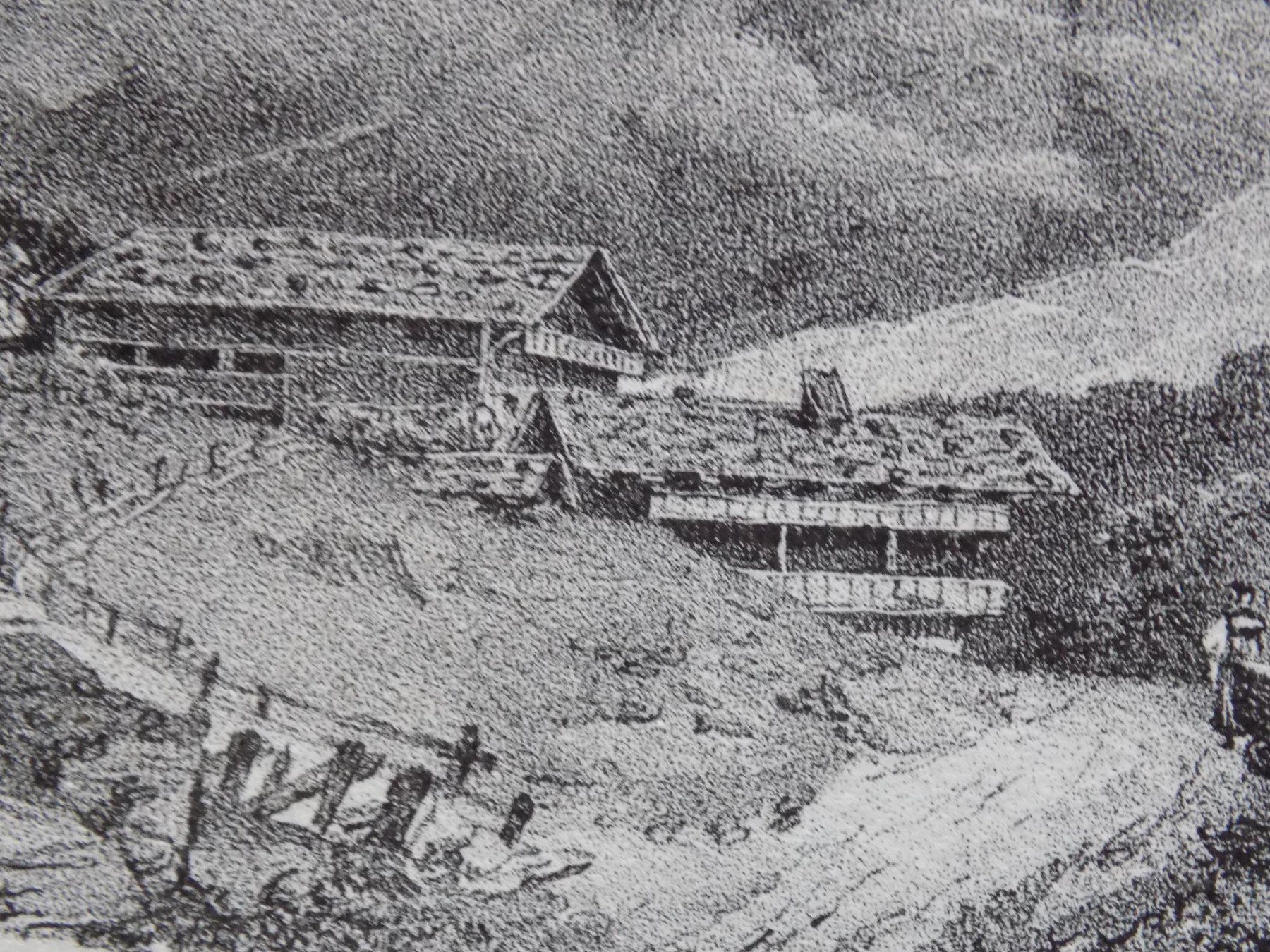 Incisioni: Wetterhorn von Grindelwald aus – Usato da Risch venduto da Rischli15 7