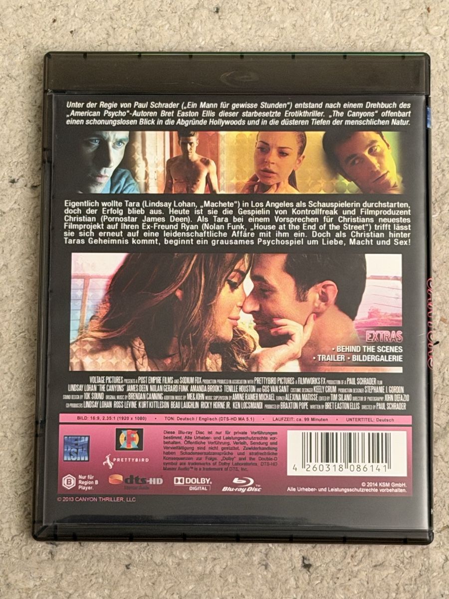 Alle DVDs: The Canyons mit Lindsay Lohan – Gebraucht aus Zürich von Kue_Zuerich 1