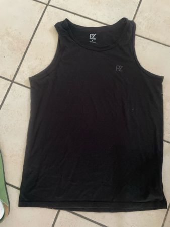 Schwarzes Powerzone Sport Tank Top, Grösse L, Neu