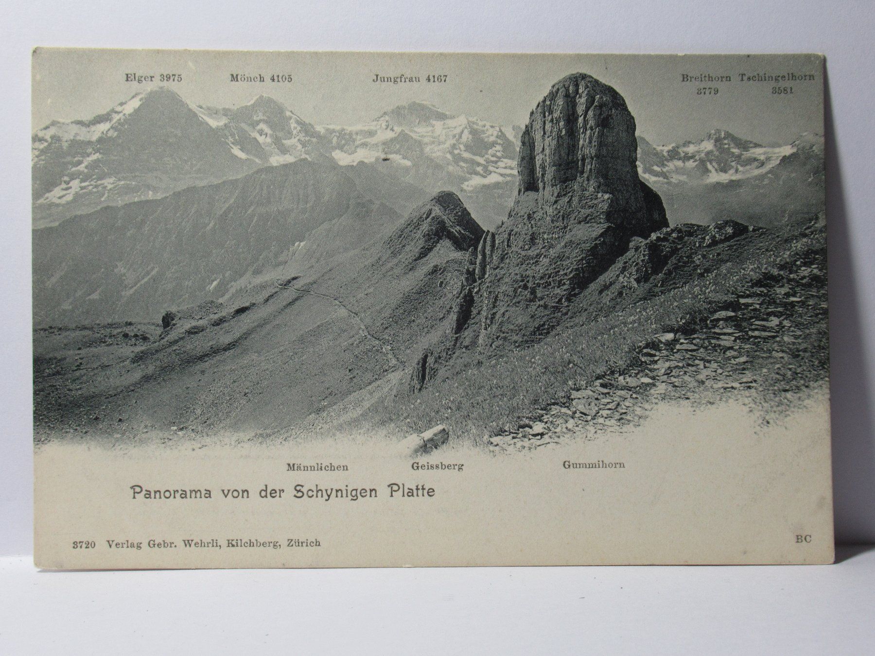 Cartoline postali: Panorama von der Schynigen Platte – Nuovo (secondo la descrizione) da Grenchen venduto da Bluemchen1900