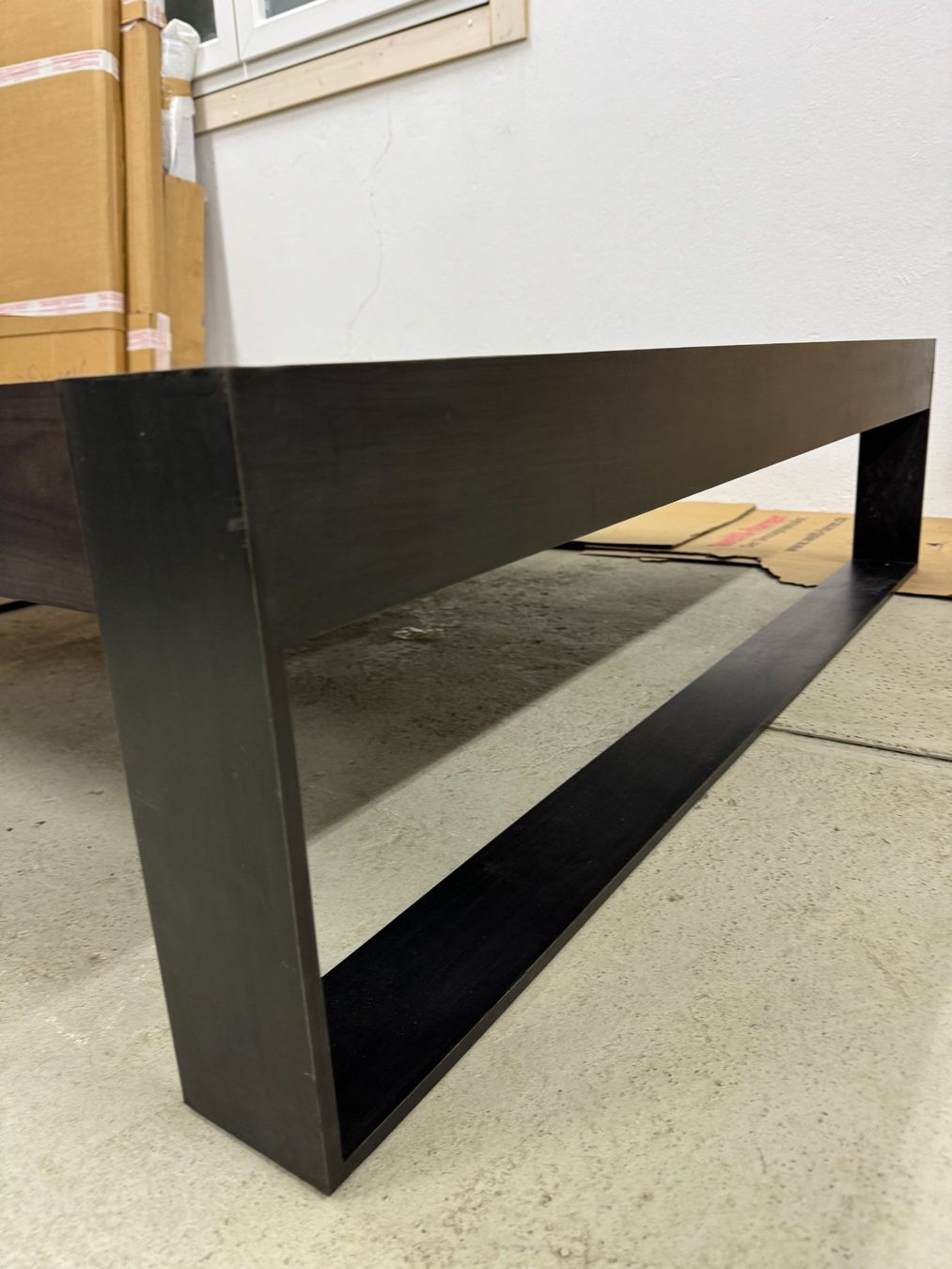 Tische: Table Basse Connectée - Métal Noir & Bois Santos Palissandre – Gebraucht aus Oeschseite von -Luxury-On-Line- 1