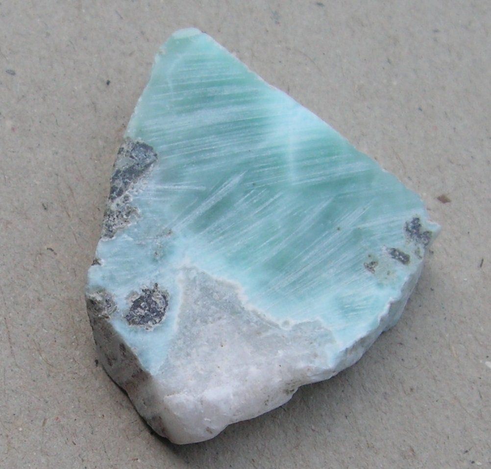 Mineralien & Heilsteine: ♥ LARIMAR - ATLANTIS STEIN - SCHEIBE ♥ – Neu (gemäss Beschreibung) aus Derendingen von Editka