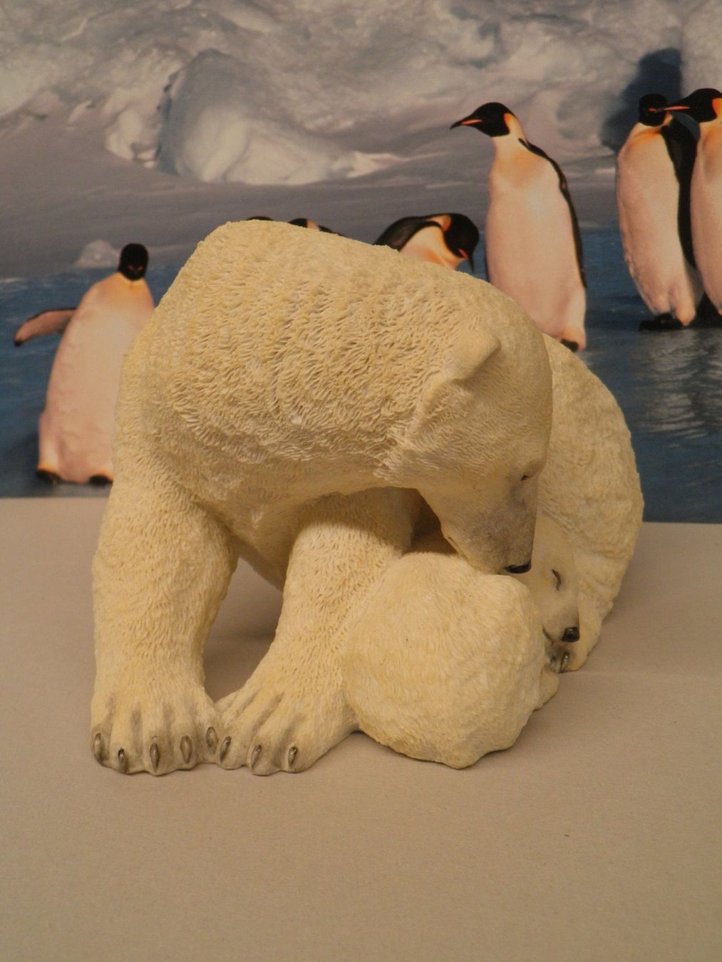 Figuren: Eisbärenmama mit Kind – Gebraucht aus Rohrbach von chri2009