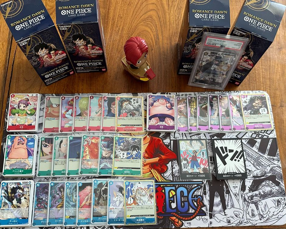 One Piece Op01 Tcg C, Uc, R Jpn & 2 Don 