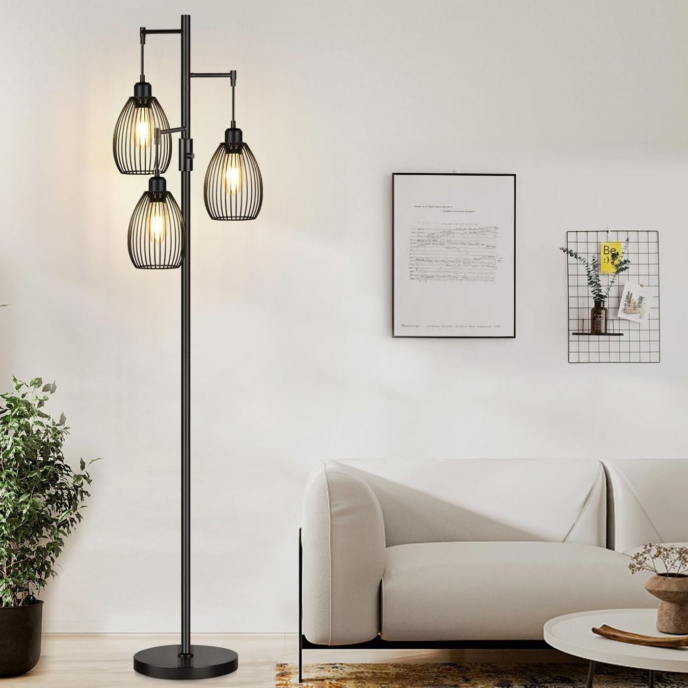 Lampes: Stehlampe Dimmbar LED 2400LM Bogenlampe Wohnzimmer – Neuf avec emballage d'origine à Dietikon par Abverkauf10 1