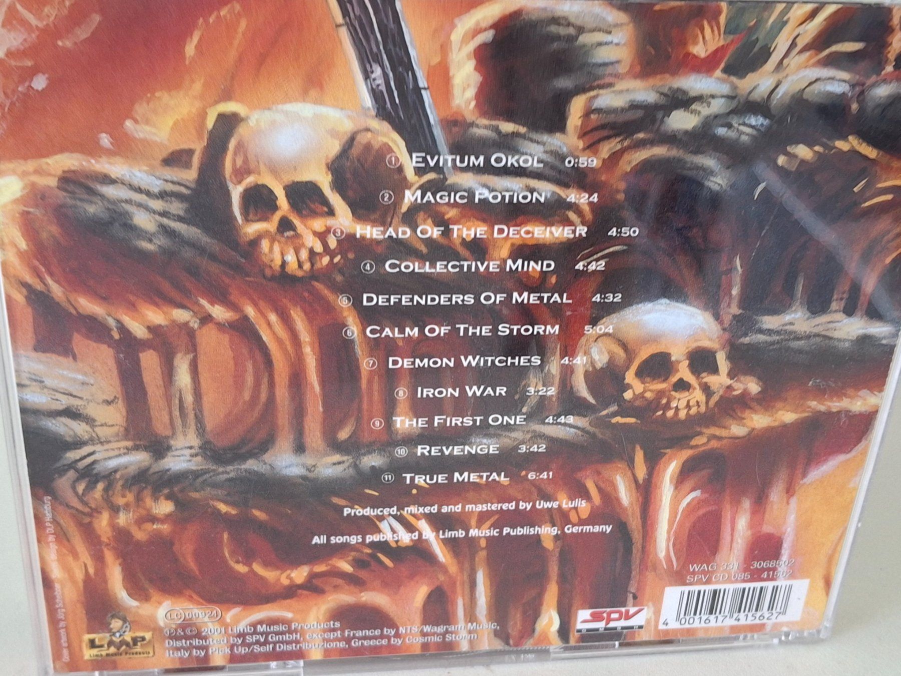 CD: CD Wizard - Head of the Deceiver – Usato da Aarberg venduto da Jackup1 1