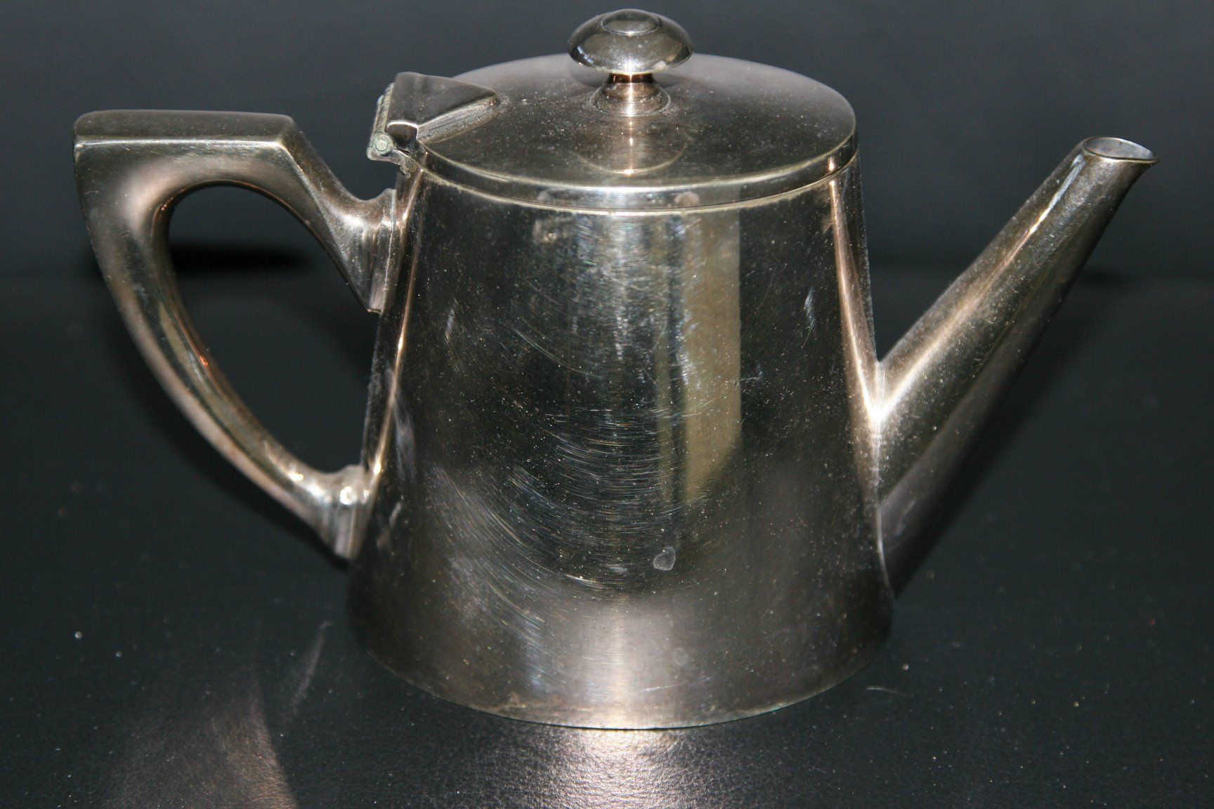 Teekannen: versilbertes Kaffee- oder Teekännchen von Hacker, 4 dl – Gebraucht aus Büren an der Aare von Sabinem71