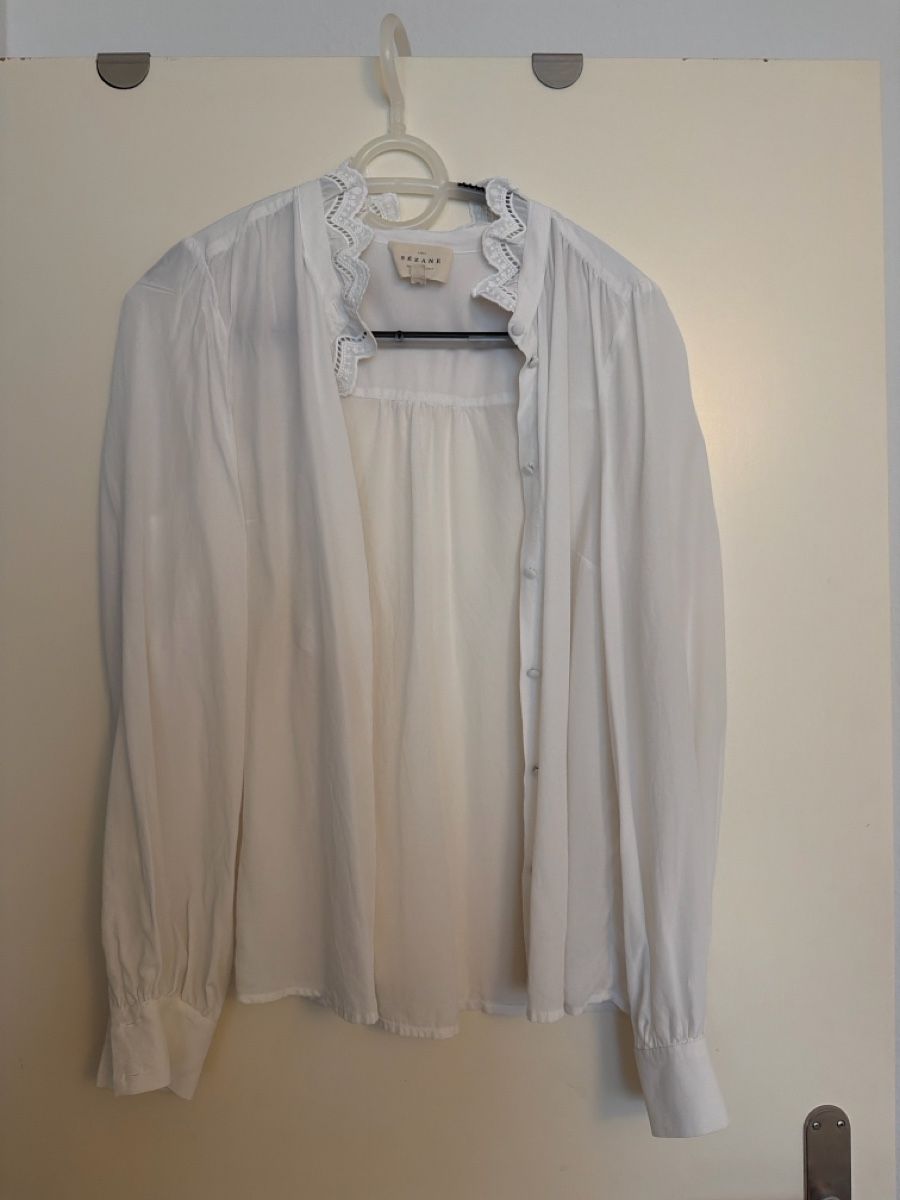 Sezane Camicette: Seidenbluse Sézane – Nuovo (secondo la descrizione) da Zürich venduto da Circularrocks