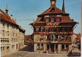 STEIN am RHEIN  -  Rathaus & "Adler"