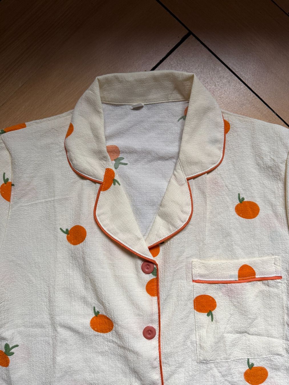Kleiderpakete: Zweiteiler hellgelb mit Orangen S – Gebraucht aus Zürich von Diazaio 1