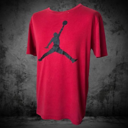T-Shirt Jordan Nike Red Men L