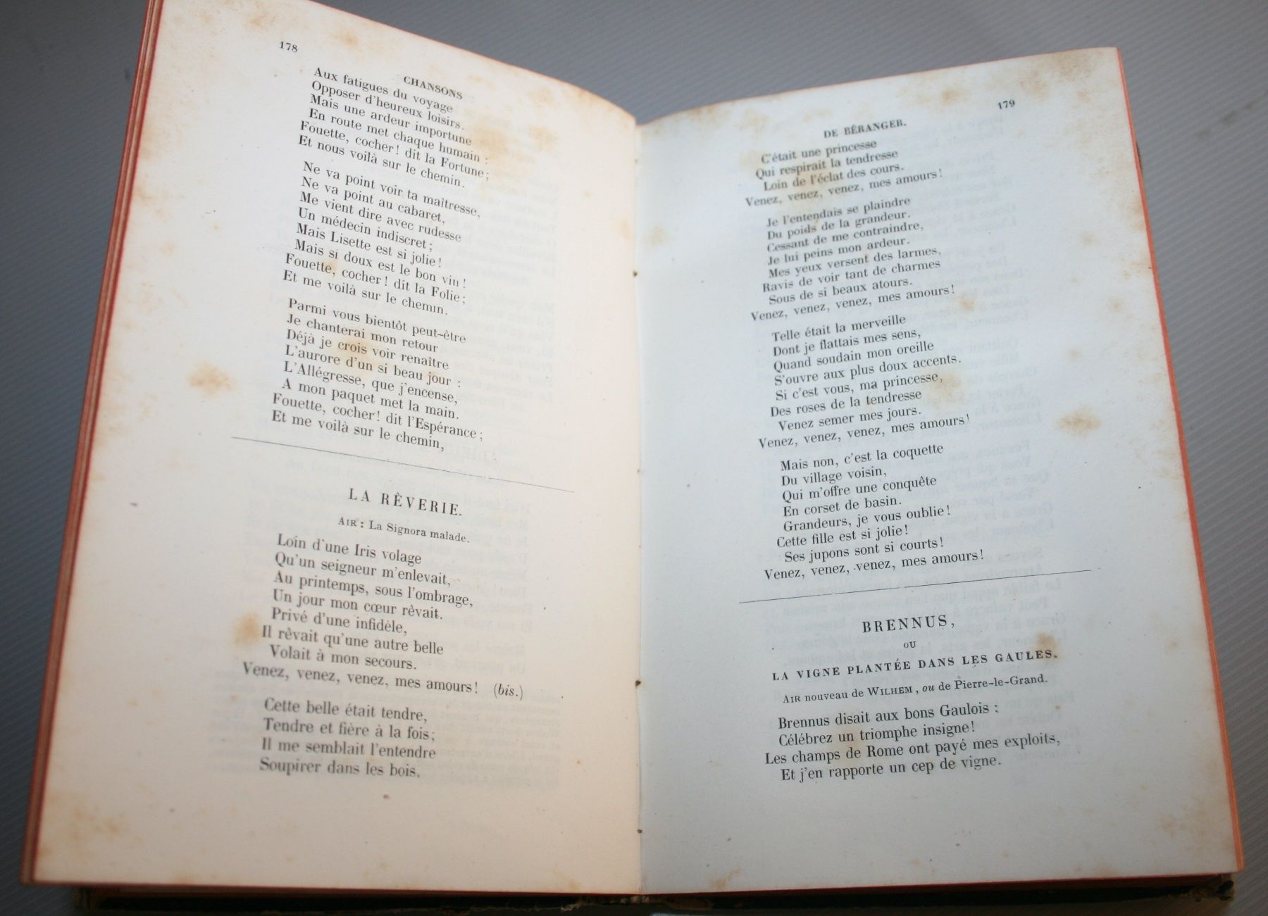 Libri: Oeuvres complètes de P. J. de Béranger, 1841 – Usato da Schaffhausen venduto da Kartenprofi 4