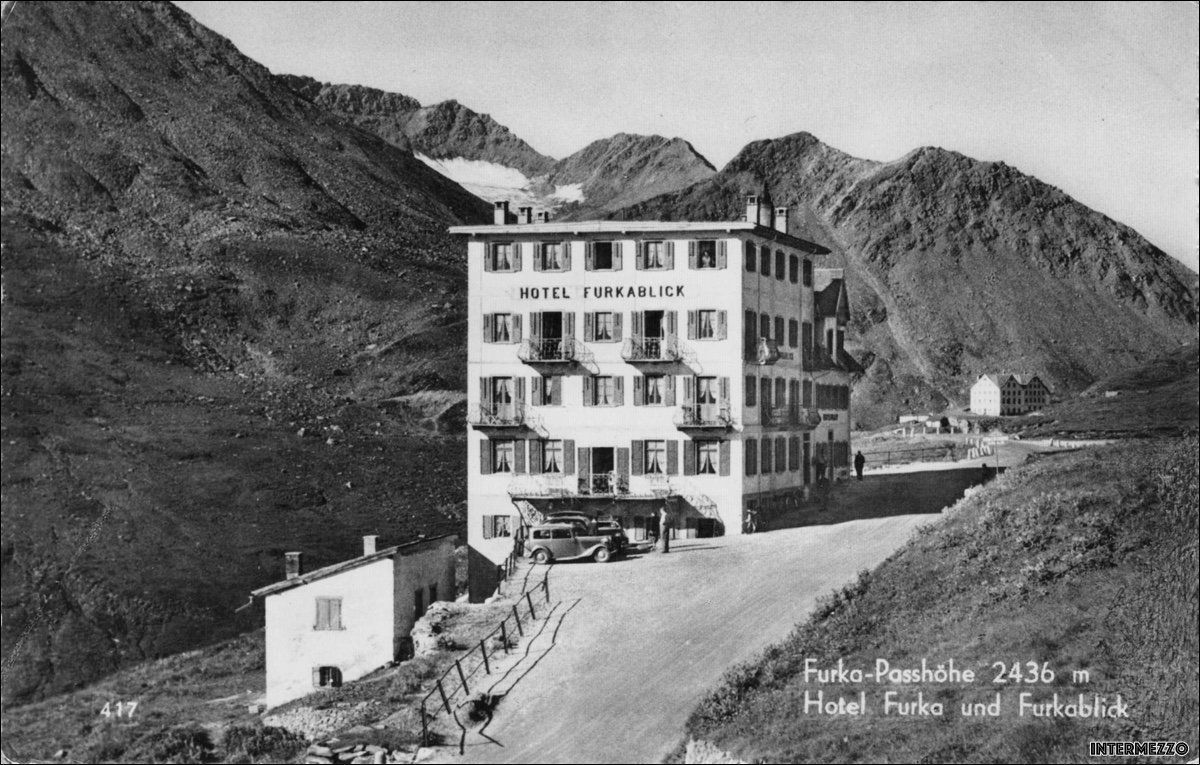 Cartoline postali: Furka // Hotel Furkablick 2436 m. – Usato da Basel venduto da intermezzo12
