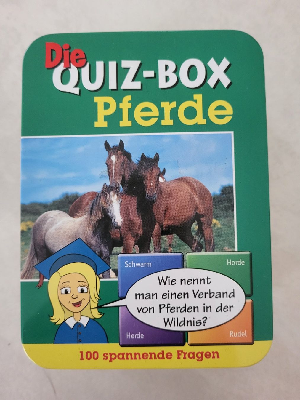 Giochi: Quiz Box Pferde – Nuovo (secondo la descrizione) da Merenschwand venduto da Boonie