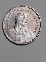 CH_5 Francs-1992 B_Abart 3*** sur la tete, Rare