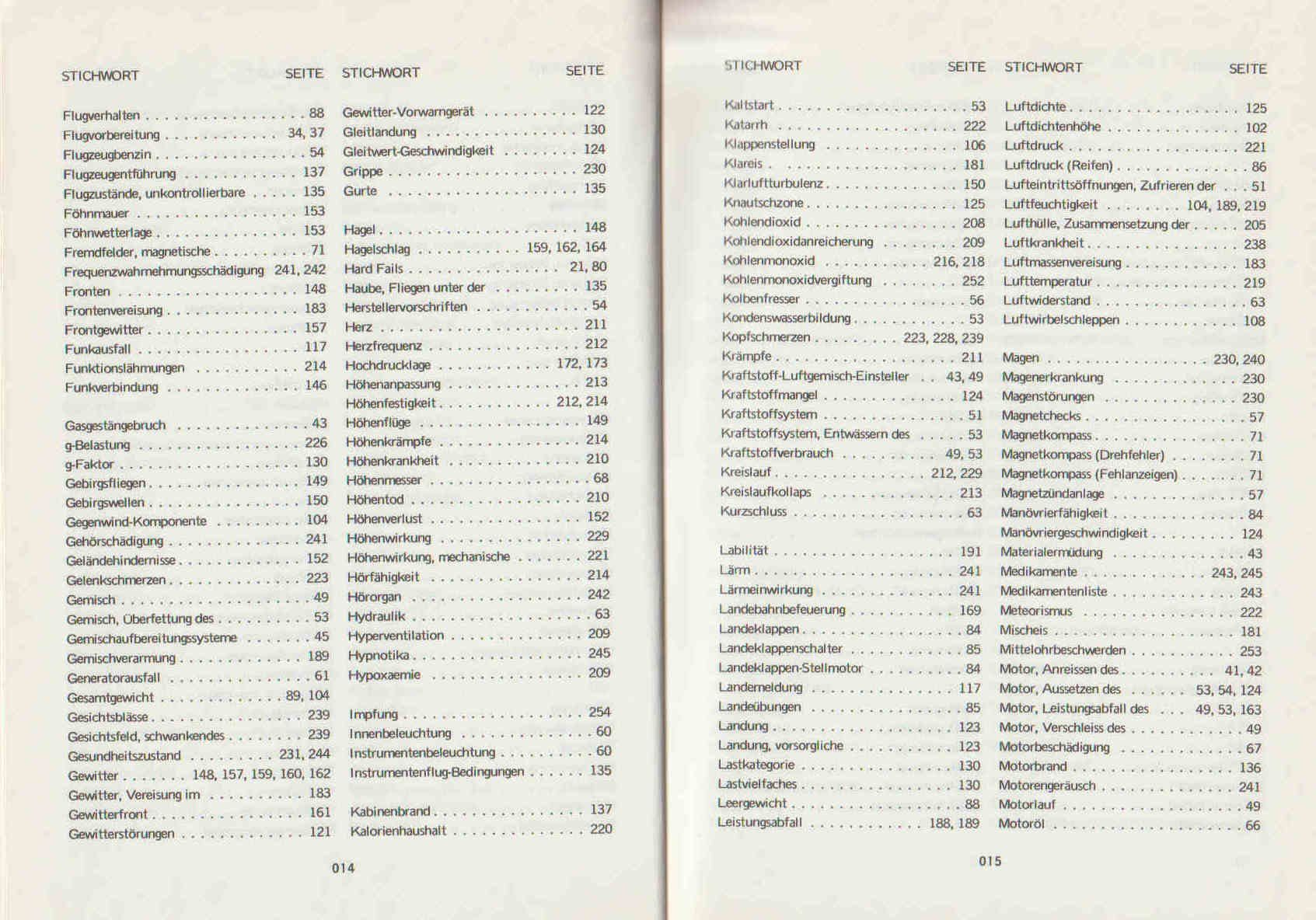 Libri: Gefahrenhandbuch für Piloten – Usato da Pfäffikon ZH venduto da moswey6 4