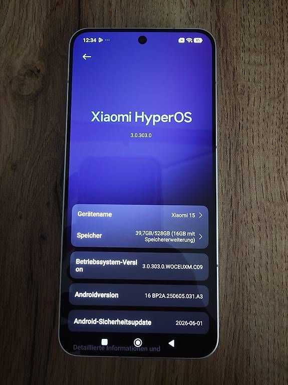 Telefoni cellulari / Smartphones: Xiaomi 15 512GB – Usato da Reinach BL venduto da ios_ws55 1