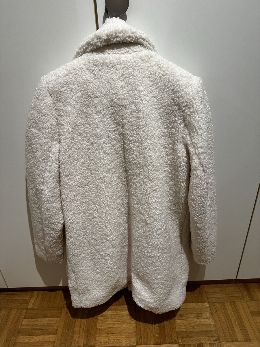 Manteaux: Kuscheliger Teddymantel,  Kaffe Gr. 36 creme neu – Neuf (Voir description) à Wil SG par millass 1