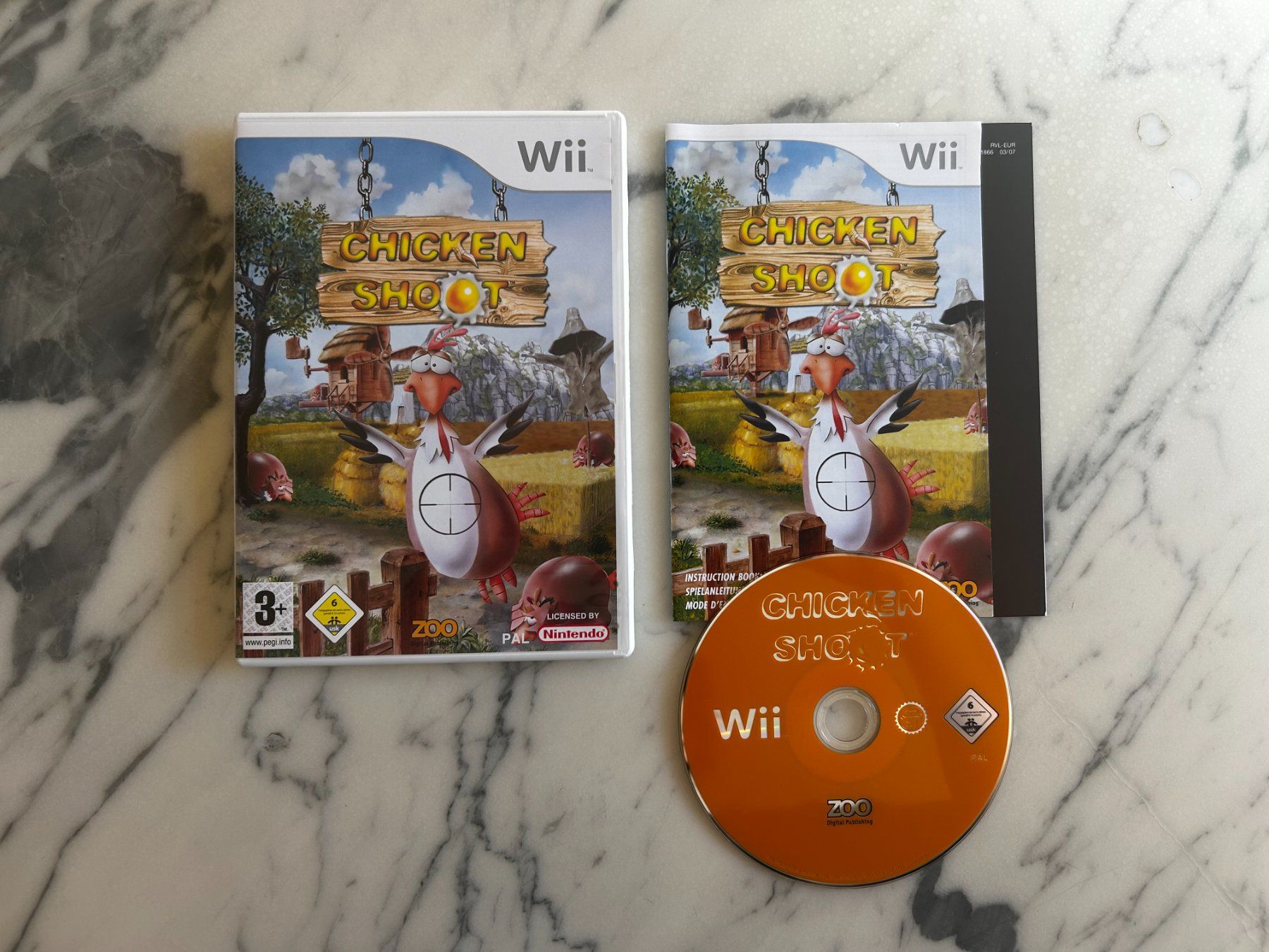 Giochi: Chicken Shoot - Nintendo Wii – Usato da St. Gallen venduto da lis_cd6d