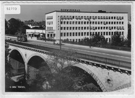 Basel - Viadukt und Hallenschwimmbad Rialto