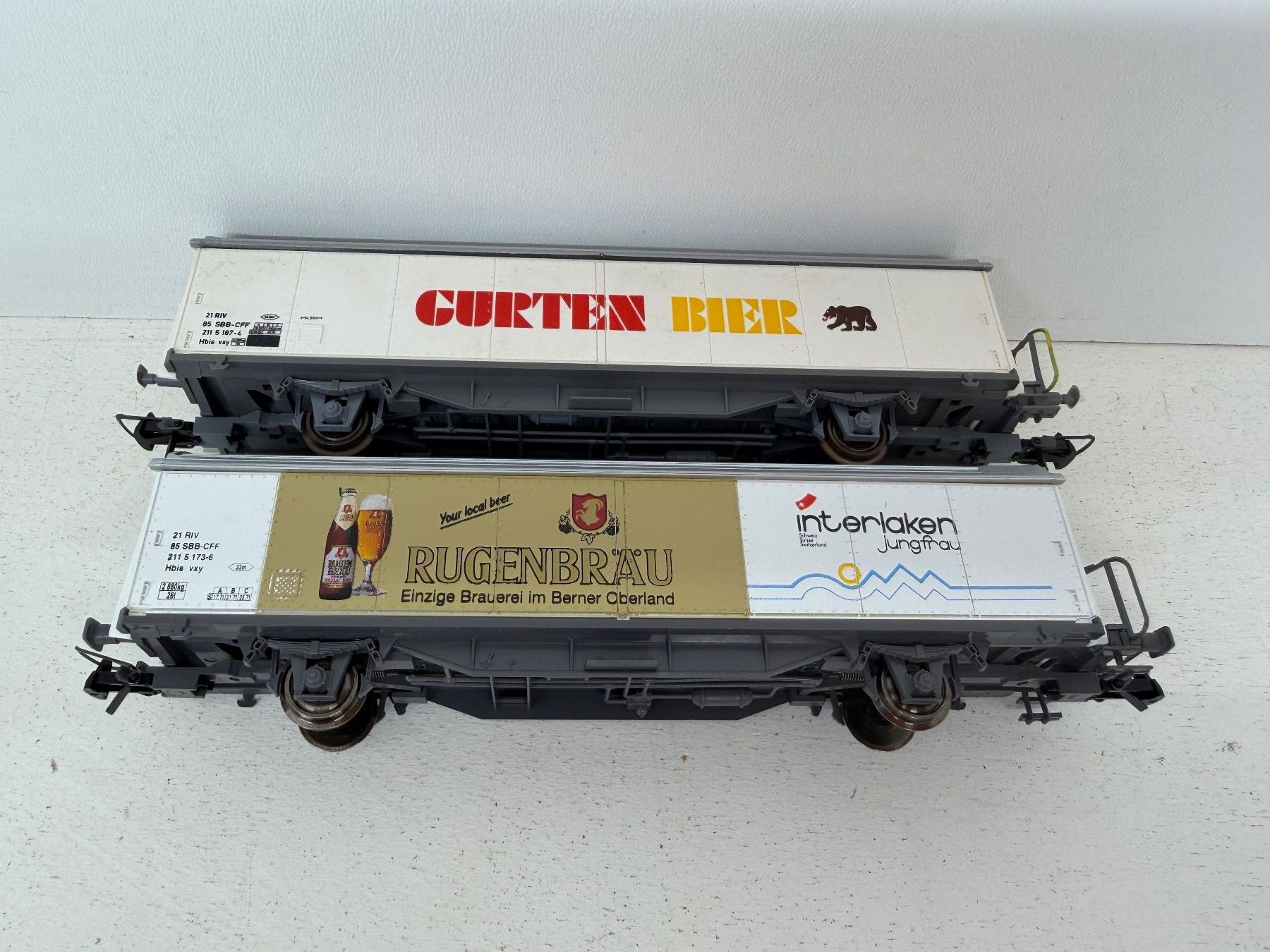 Roco Trains électriques: Roco Güterwagen Bier / SBB / Gurten Bier – D'occasion à Büsserach par ModellbahnDepot 3