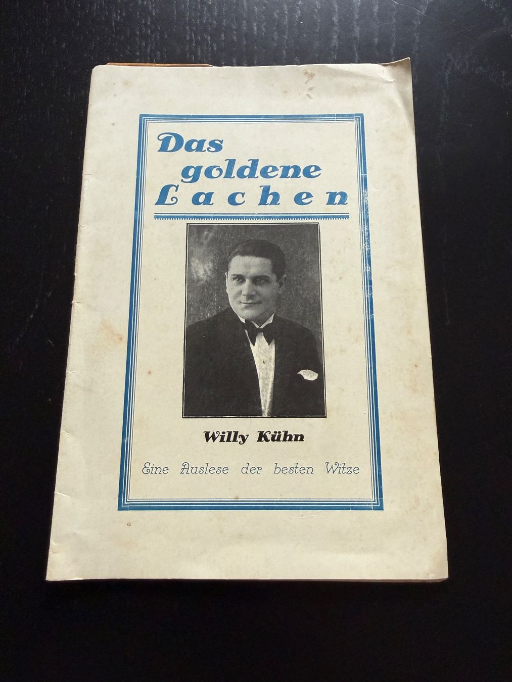 Libri: Büchlein "Das goldene Lachen" Willy Kuhn Sammlung – Usato da Erstfeld venduto da Mario_boe0