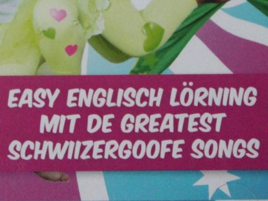 CD: Schwiizergoofe - Eusi Hits uf Englisch 2CDs 2013 – Usato da Tübach venduto da JamesStone 7
